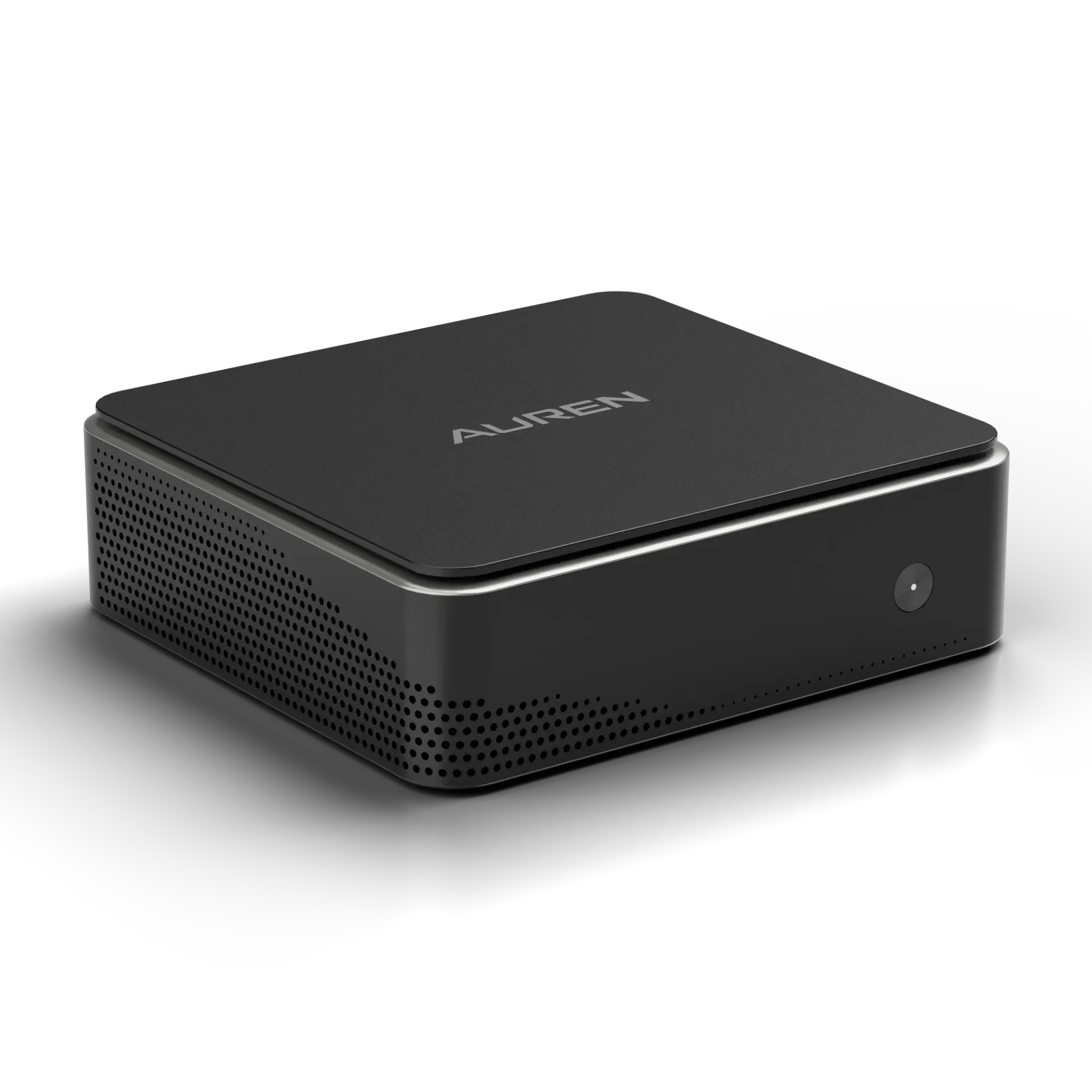Auren One 32 in Graphite Black, three-quarter view